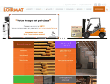Tablet Screenshot of loiremateriaux.com